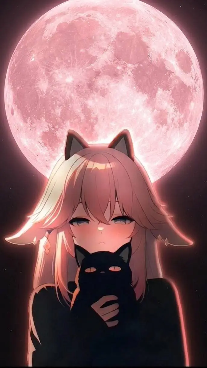 ai character: Miyo  background