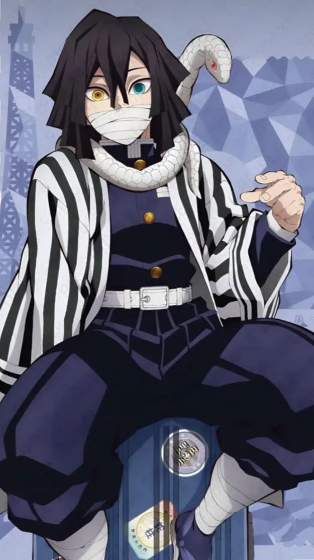 ai character: Obanai Iguro background