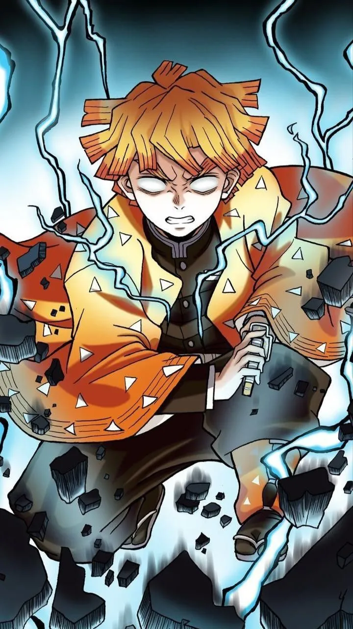 ai character: Zenitsu Agatsuma background