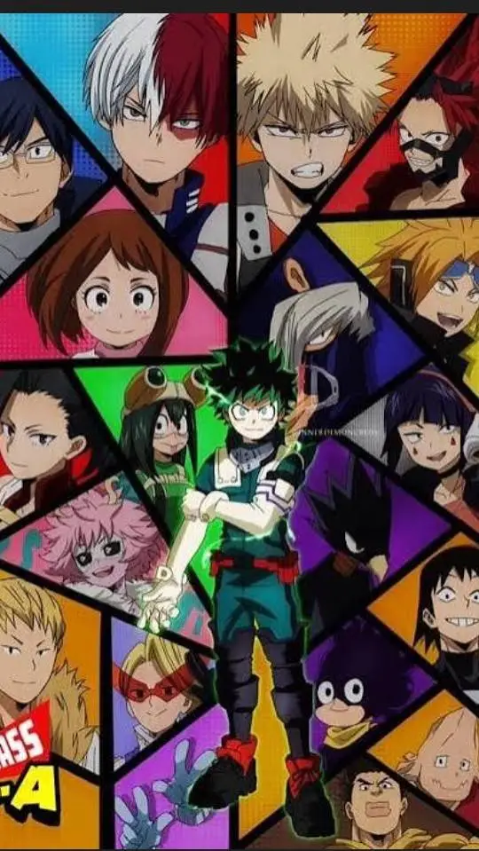 ai character: mha infección  background