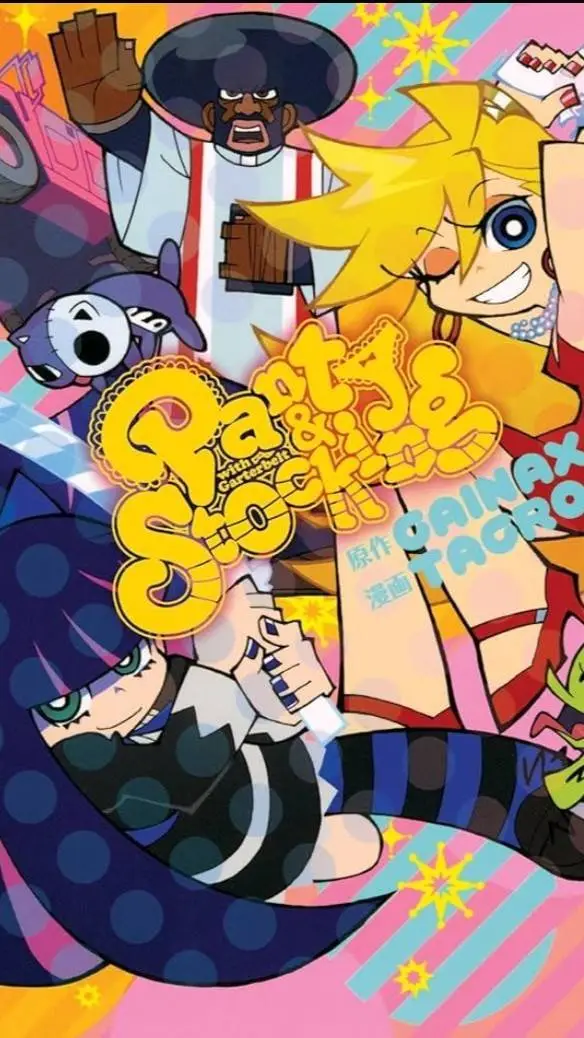 ai character: panty y stocking background