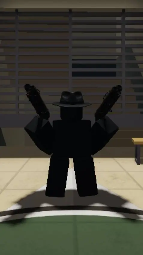 ai character: figure background