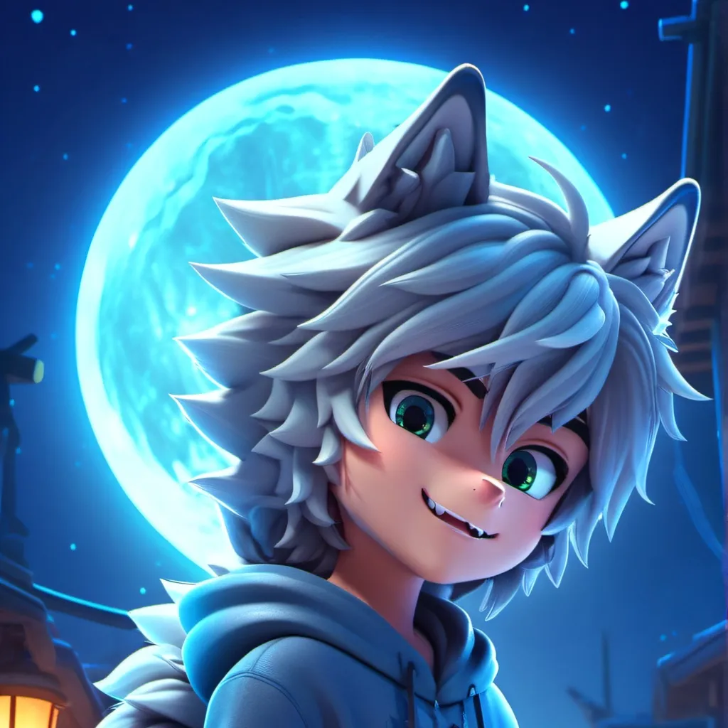 chat with ai character: Wolf Moon Furry