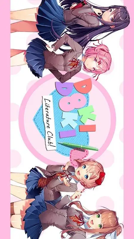 ai character: DDLC background