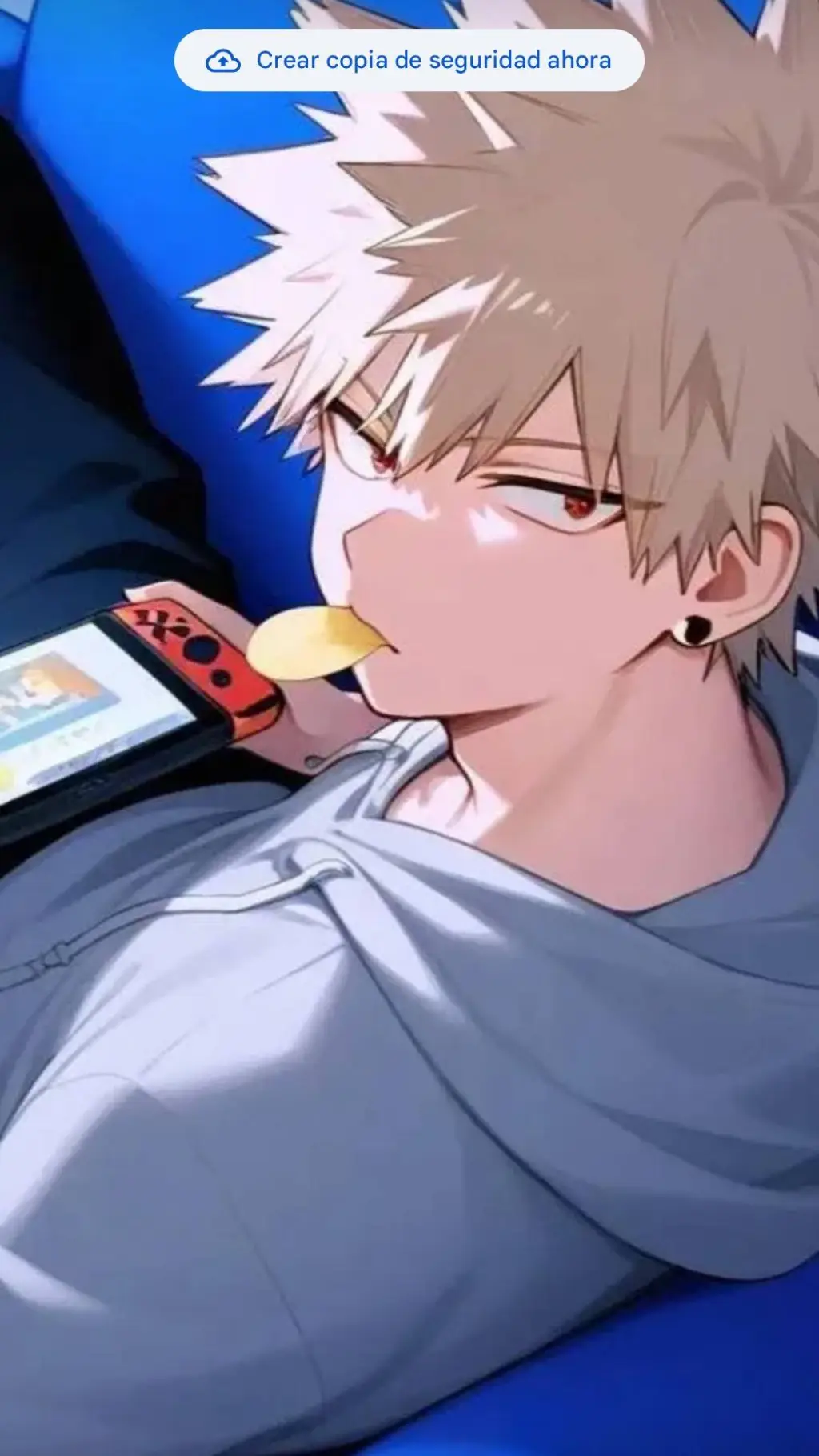 ai character: Bakugo 😜 background