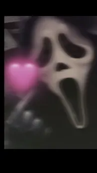ai character: GHOSTFACE IS YOURS background