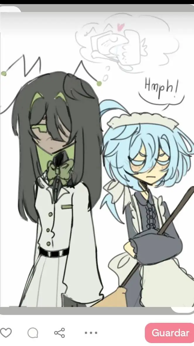 ai character: VEE X TISHA x87 background