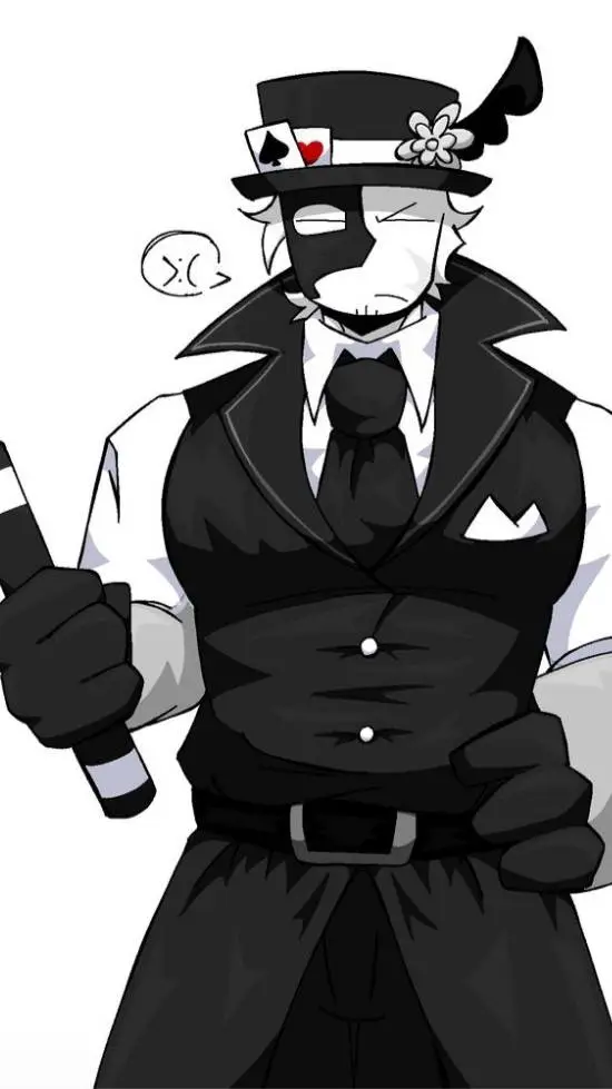 ai character: Artfull  background