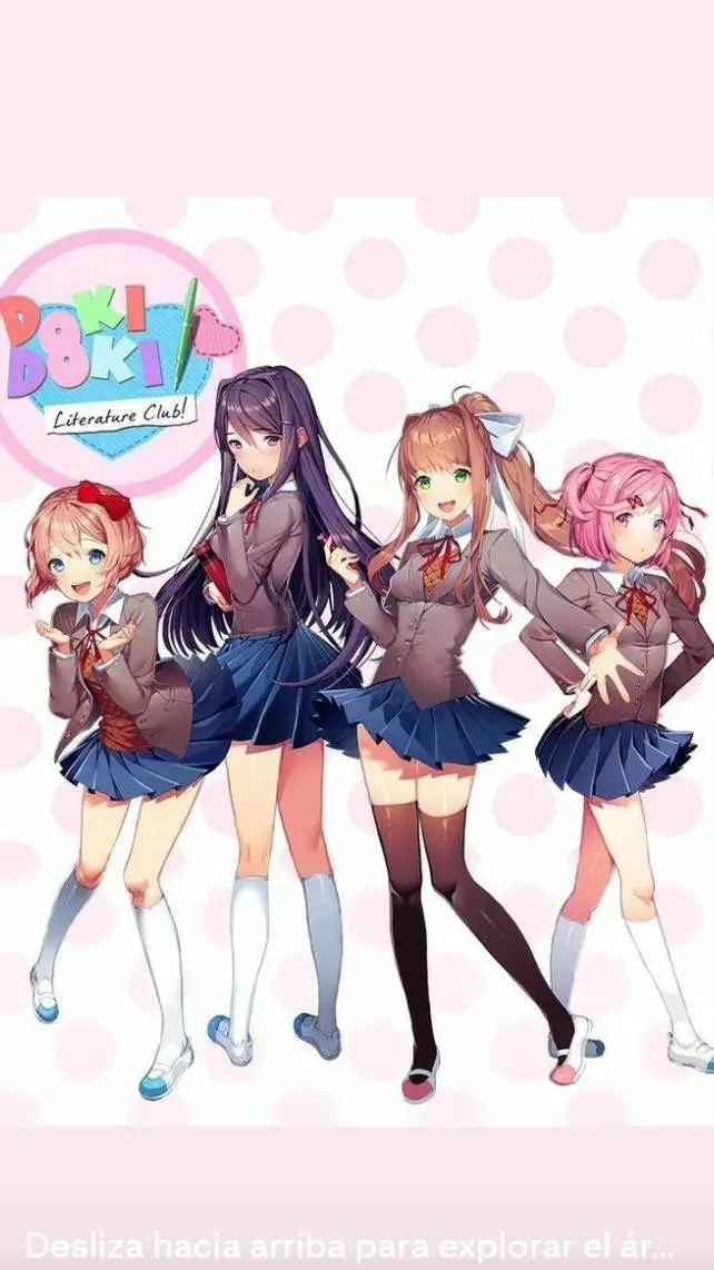 ai character: Fosaken doki doki background