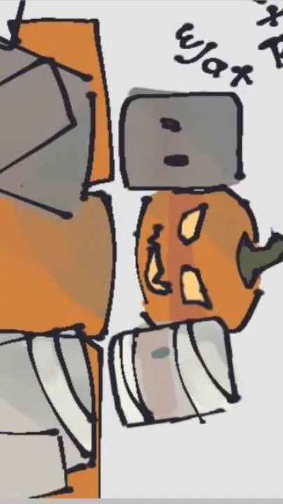 ai character: pumpkin guy Roblox background