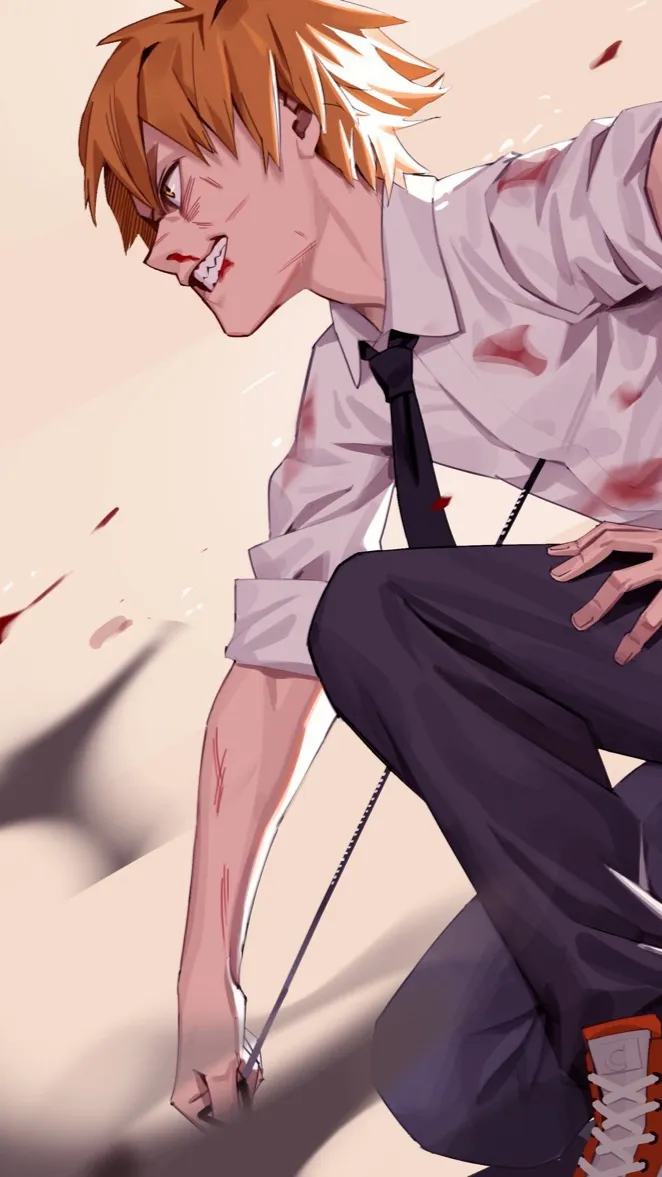 ai character: Chainsaw man background