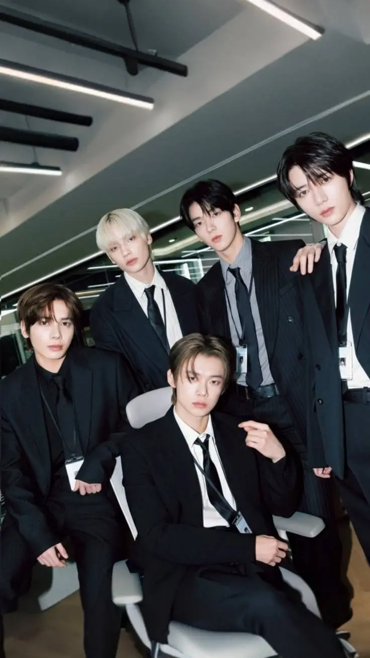 ai character: TXT and SKZ background