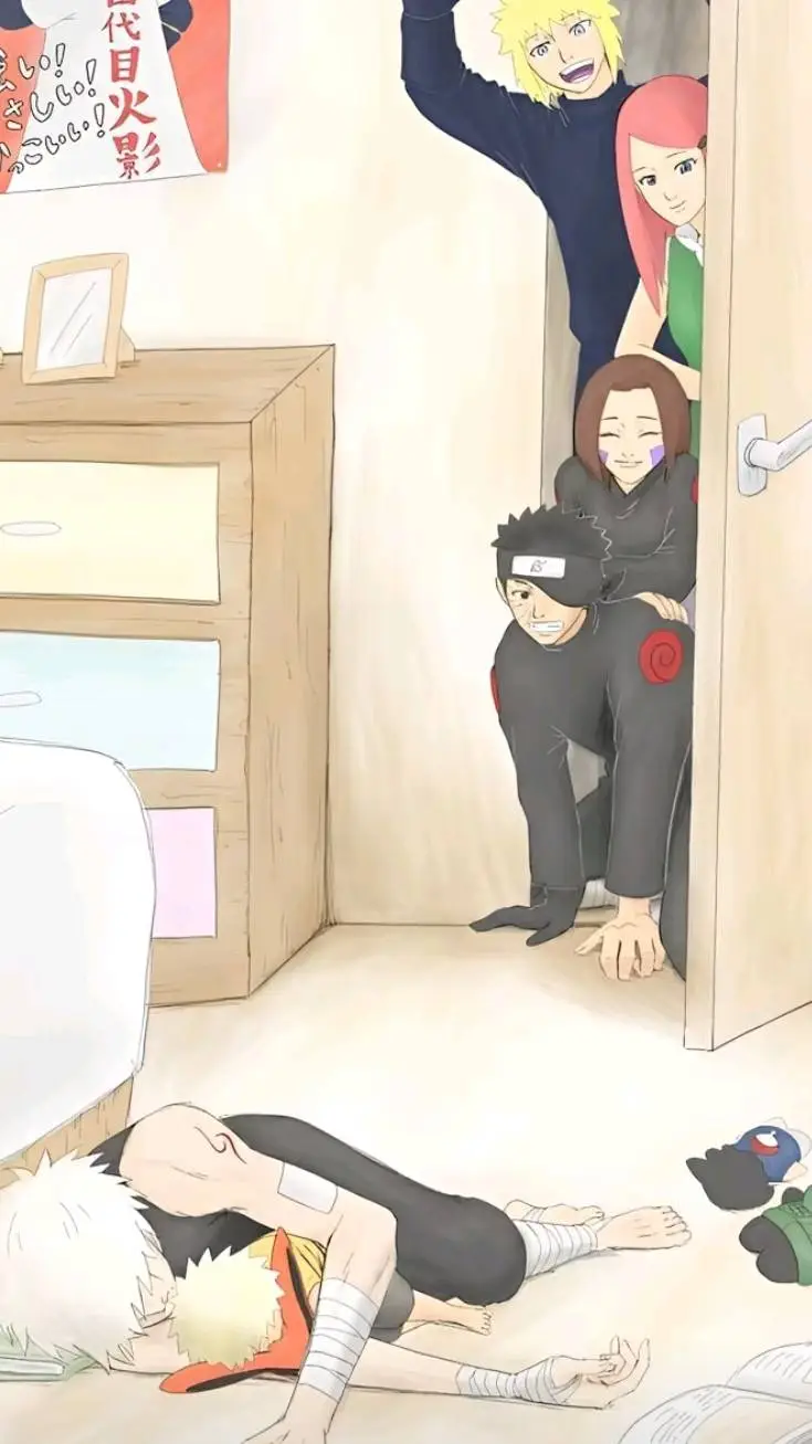 ai character: Baby Naruto background