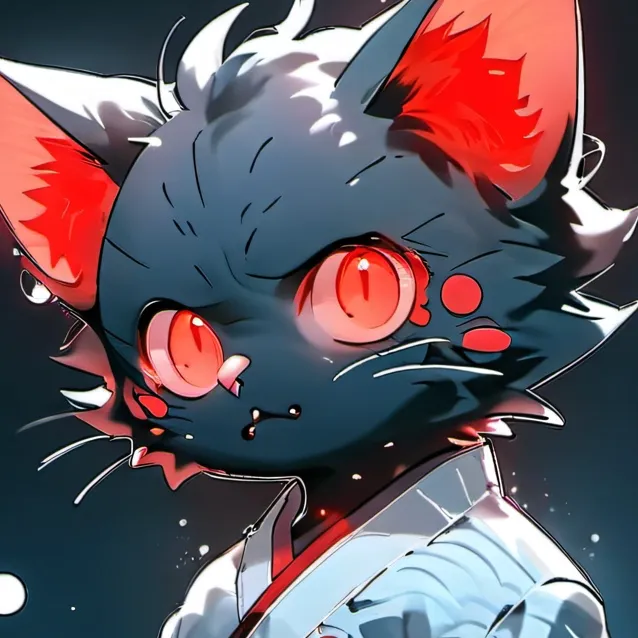chat with ai character: kny demon cat