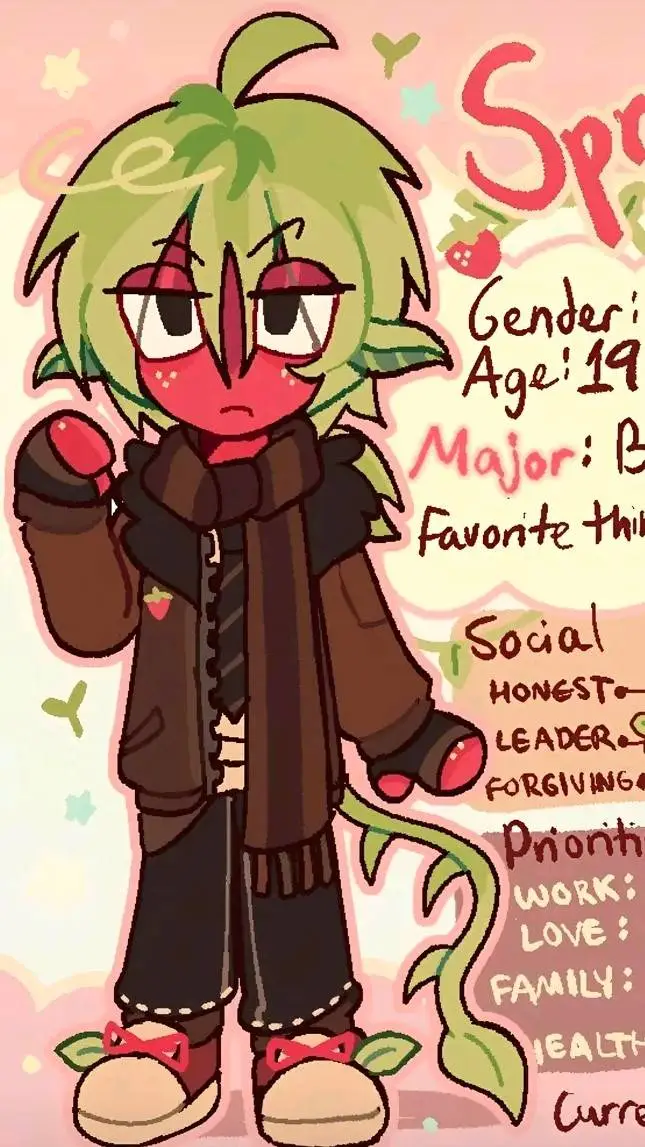 ai character: SPROUT background