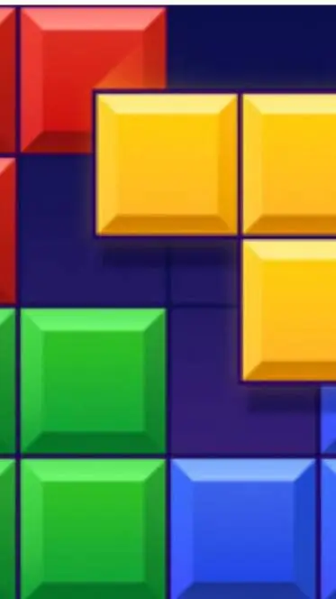 ai character: block blast background