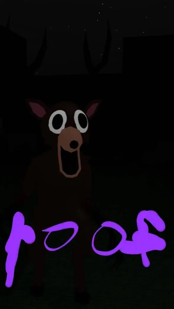 ai character: the deer background