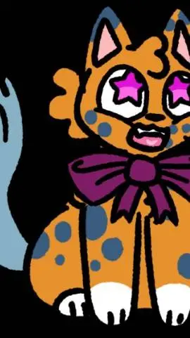 ai character: kintopet as a cat background