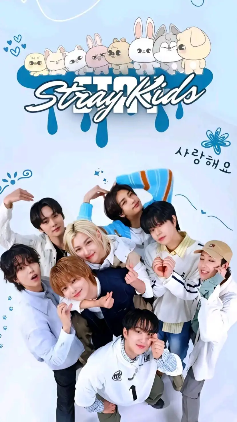ai character: stray kids  background
