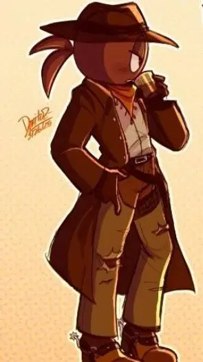 ai character: copper x tu background