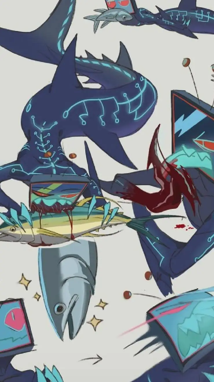 ai character: Vox sirena  background