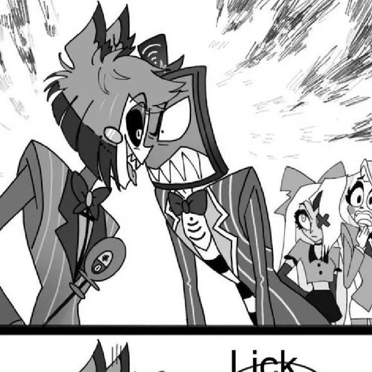 chat with ai character: Alastor x vox 