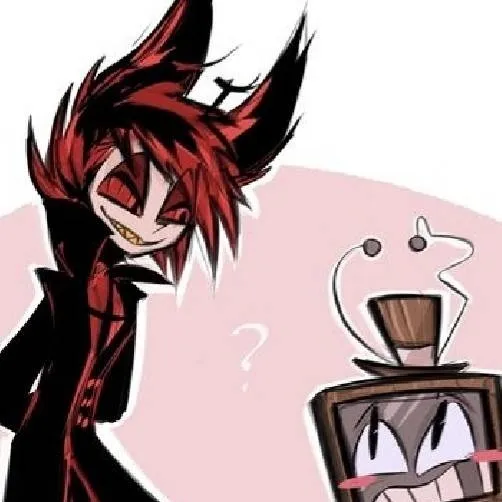 chat with ai character: Alastor y vox escu