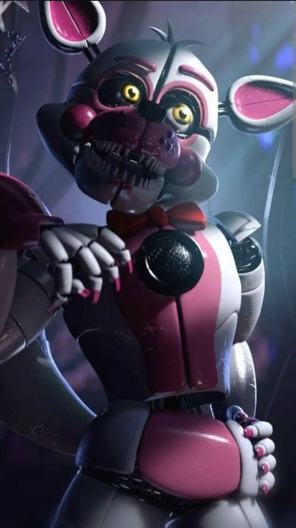 ai character: funtime foxy background