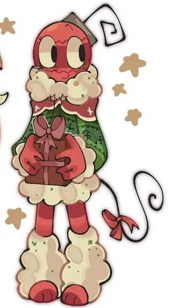 ai character: 🎄🍄Bobette 🐱🌱 background