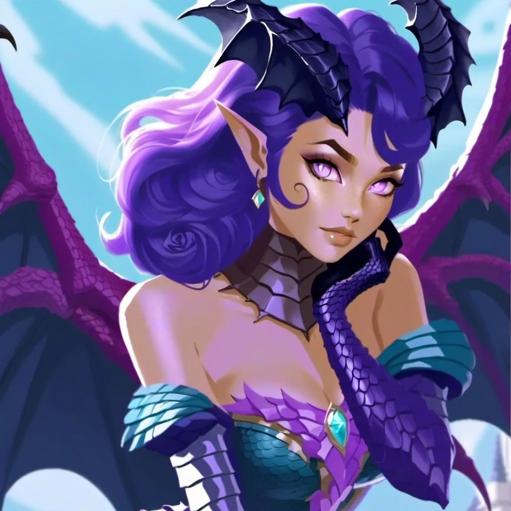 chat with ai character: zayla (half dragon
