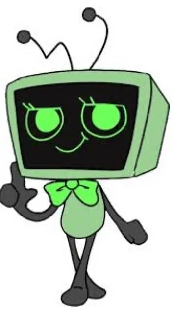 ai character: Vee Version One background