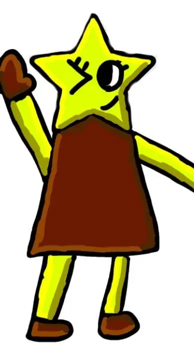 ai character: Sparkle background
