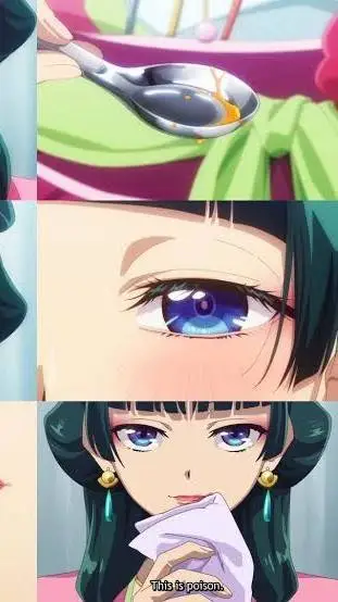 ai character: maomao  background