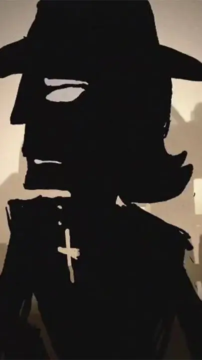 ai character: hauntedhotel x kny background