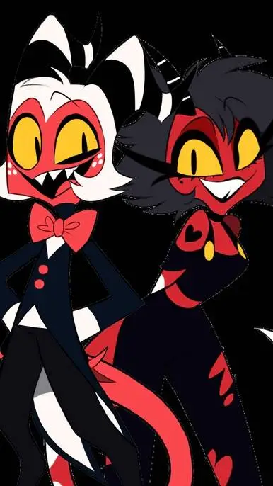 ai character: moxxie X millie background