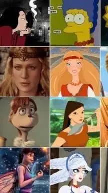 ai character: Sleep over background