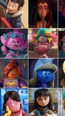 ai character: girls background