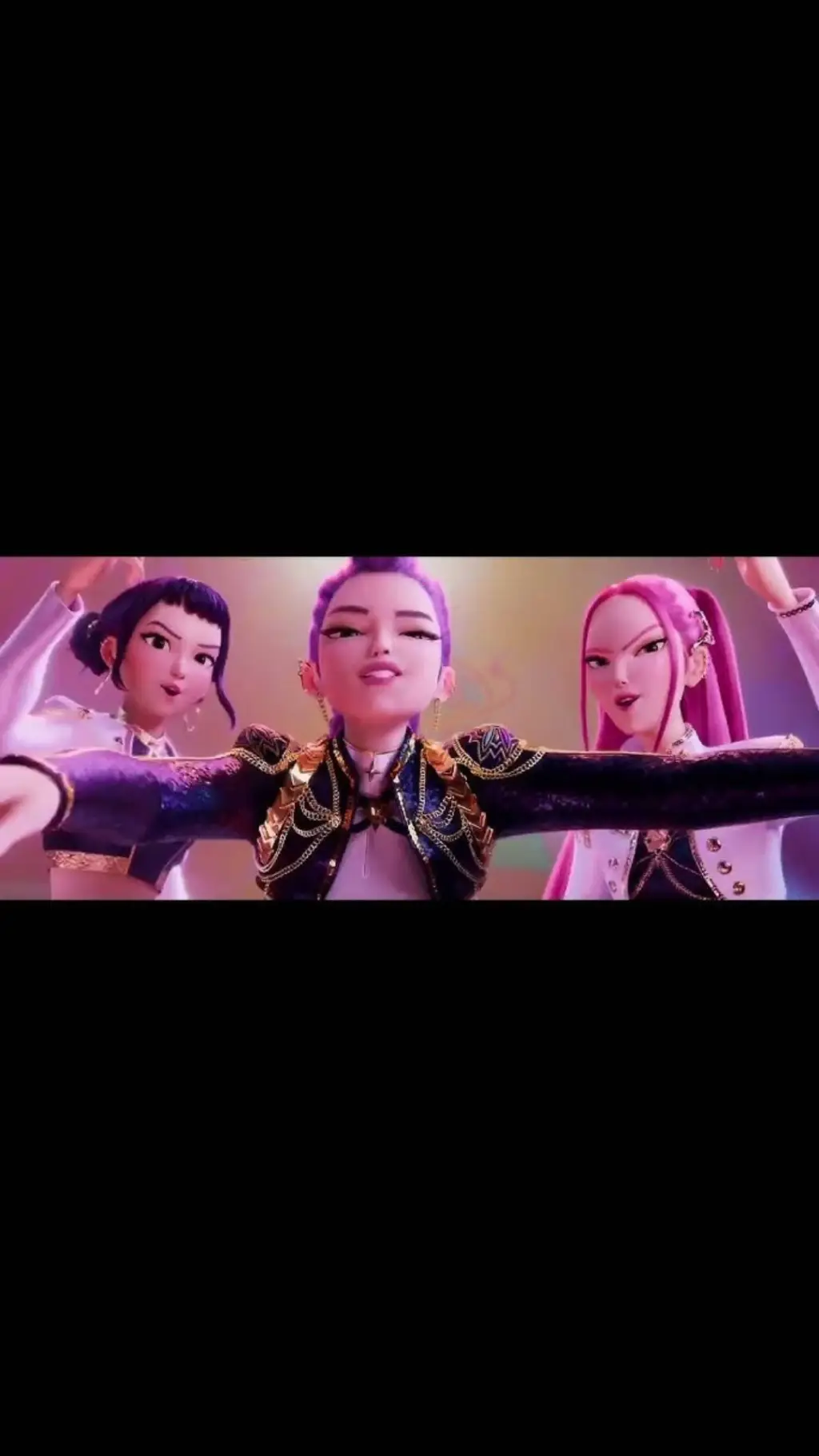 ai character: Huntrix background