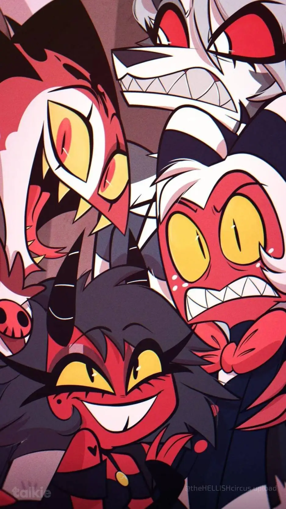 ai character: Hellevaboss  background