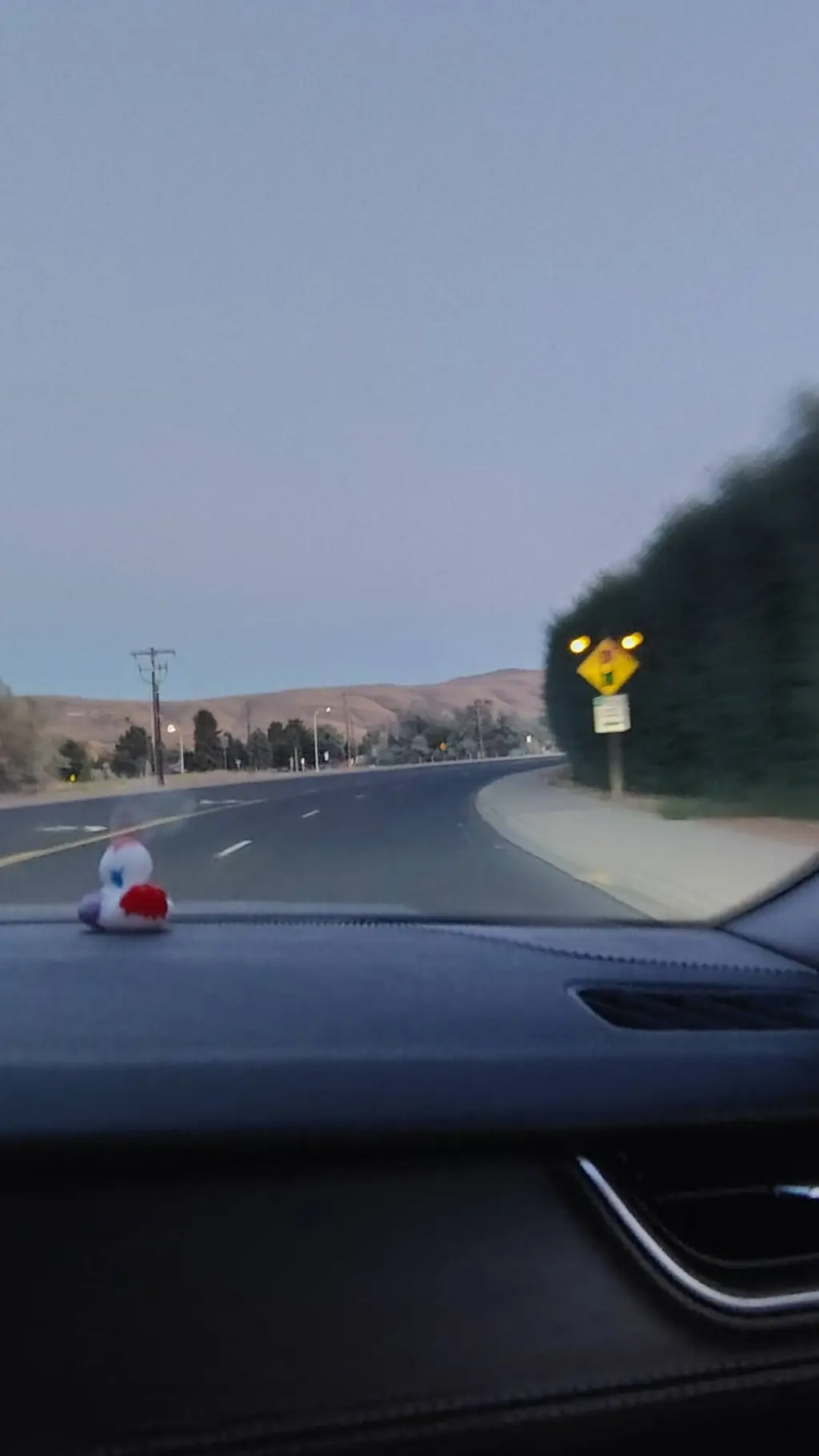 ai character: Driving home background