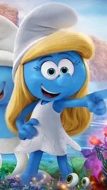 ai character: smurfette background