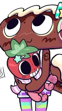 ai character: Sprout🍓🍓✨✨ background