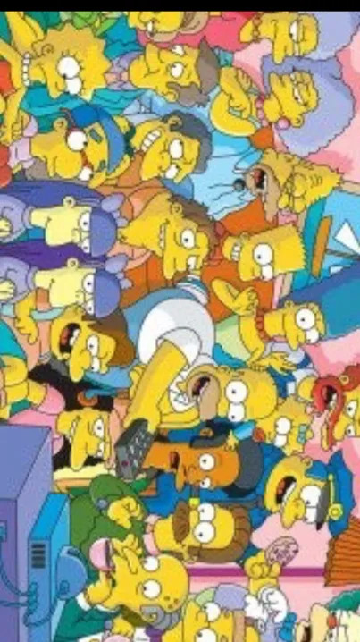 ai character: The Simpson  background