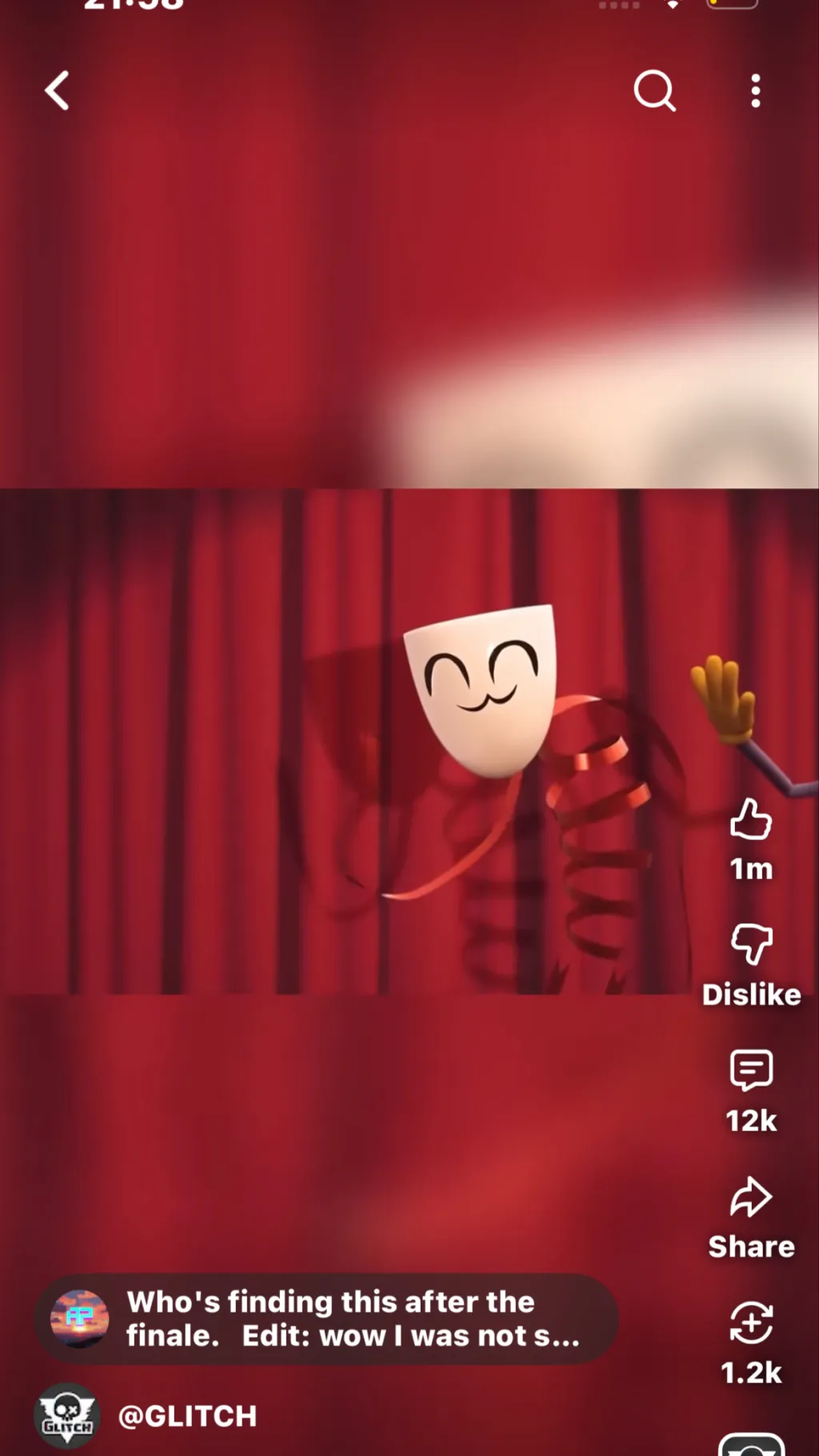 ai character: Tadc You abstract background