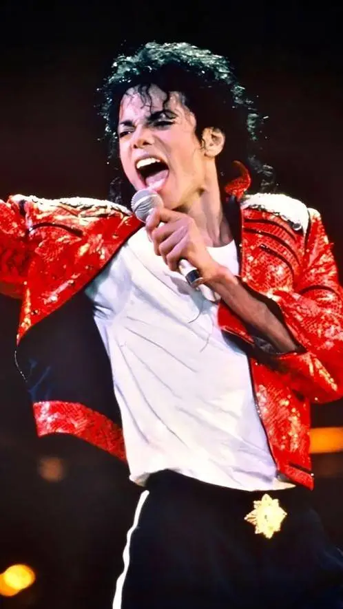 ai character: Michael Jackson  background