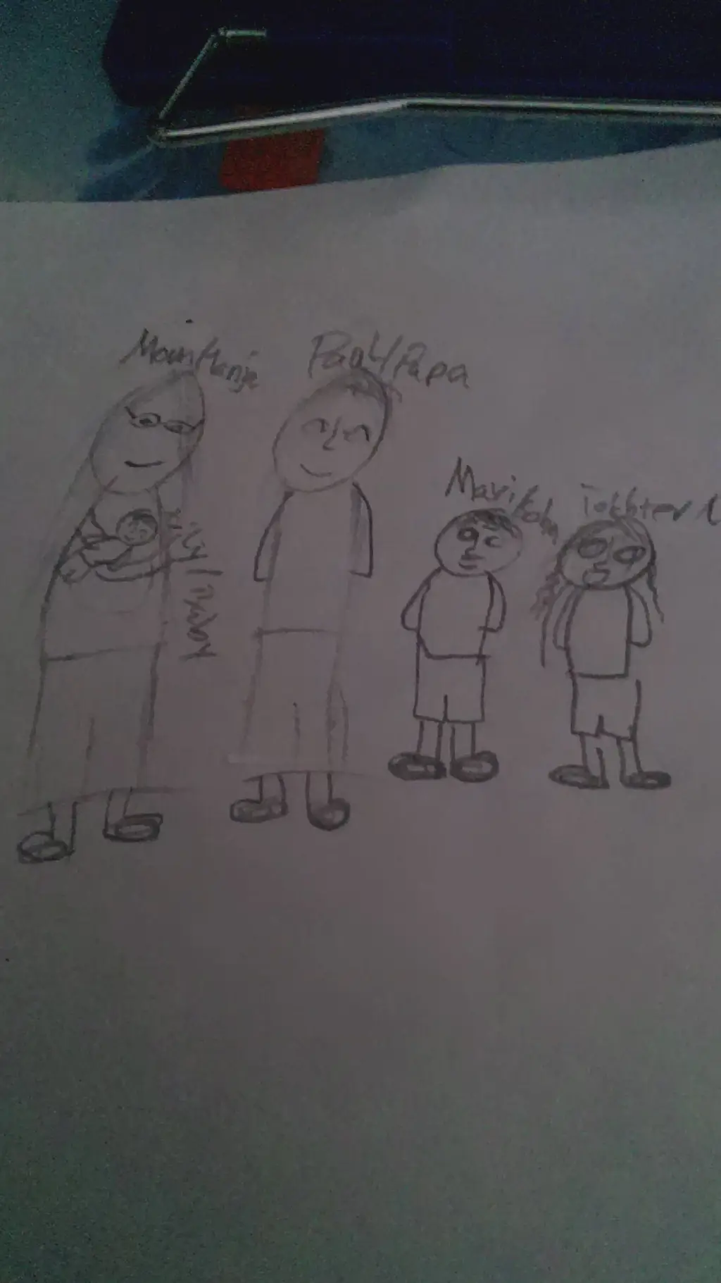 ai character: paul,mom,lily maxi background