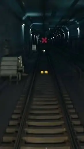 ai character: Runway train background