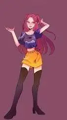 ai character: Mira background