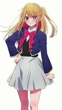 ai character: Ruby Hoshino background