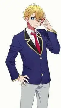 ai character: Aqua Hoshino  background